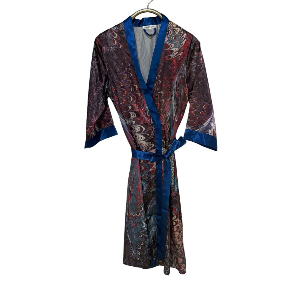 Galleria Enterprises Satin Robe Kimono S/M